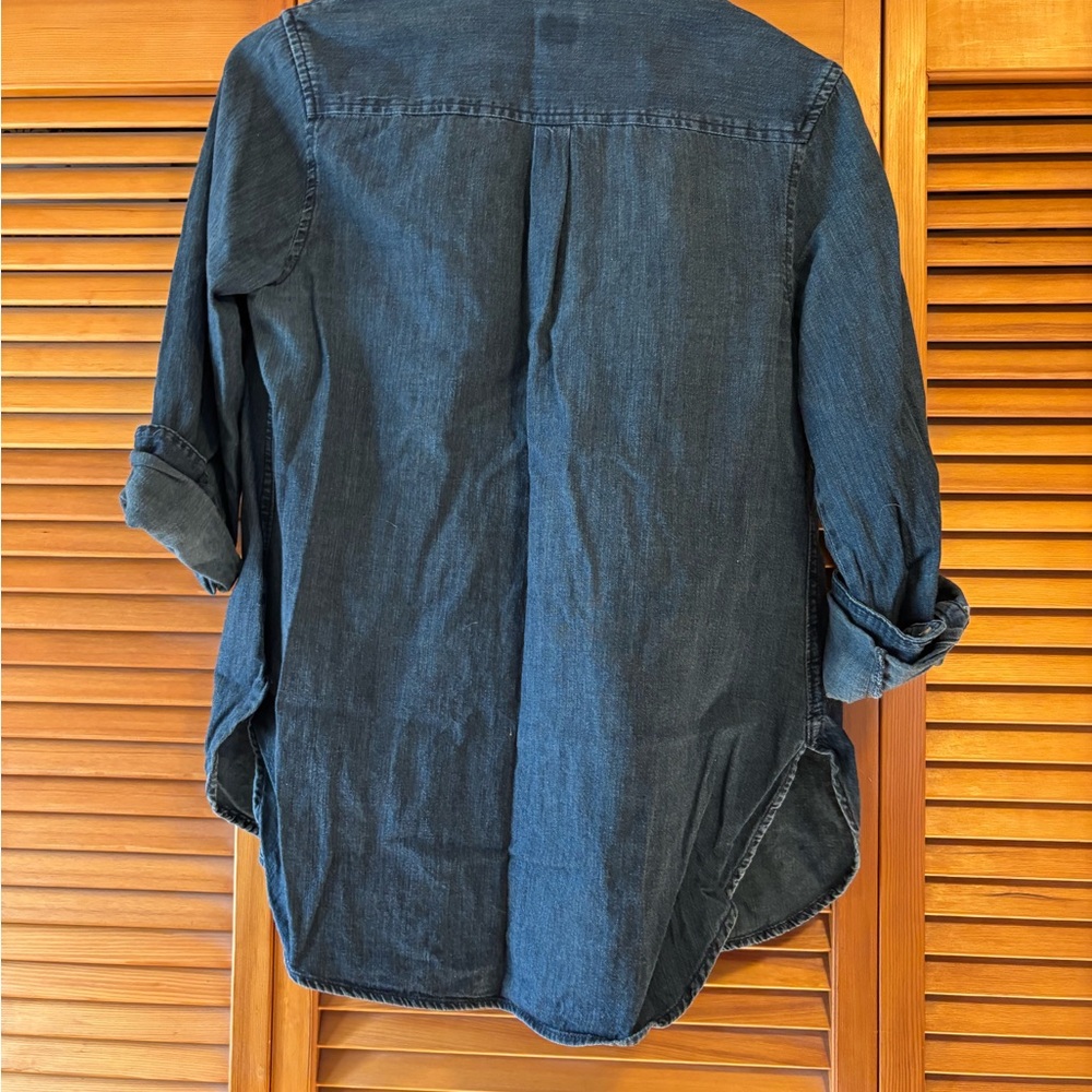 Women’s Blue Denim Shirt